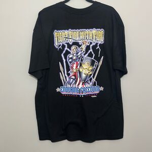 Vintage 7.62 Design Mens Black 90's Distinctive MIlitary Apparel T-Shirt Size XL